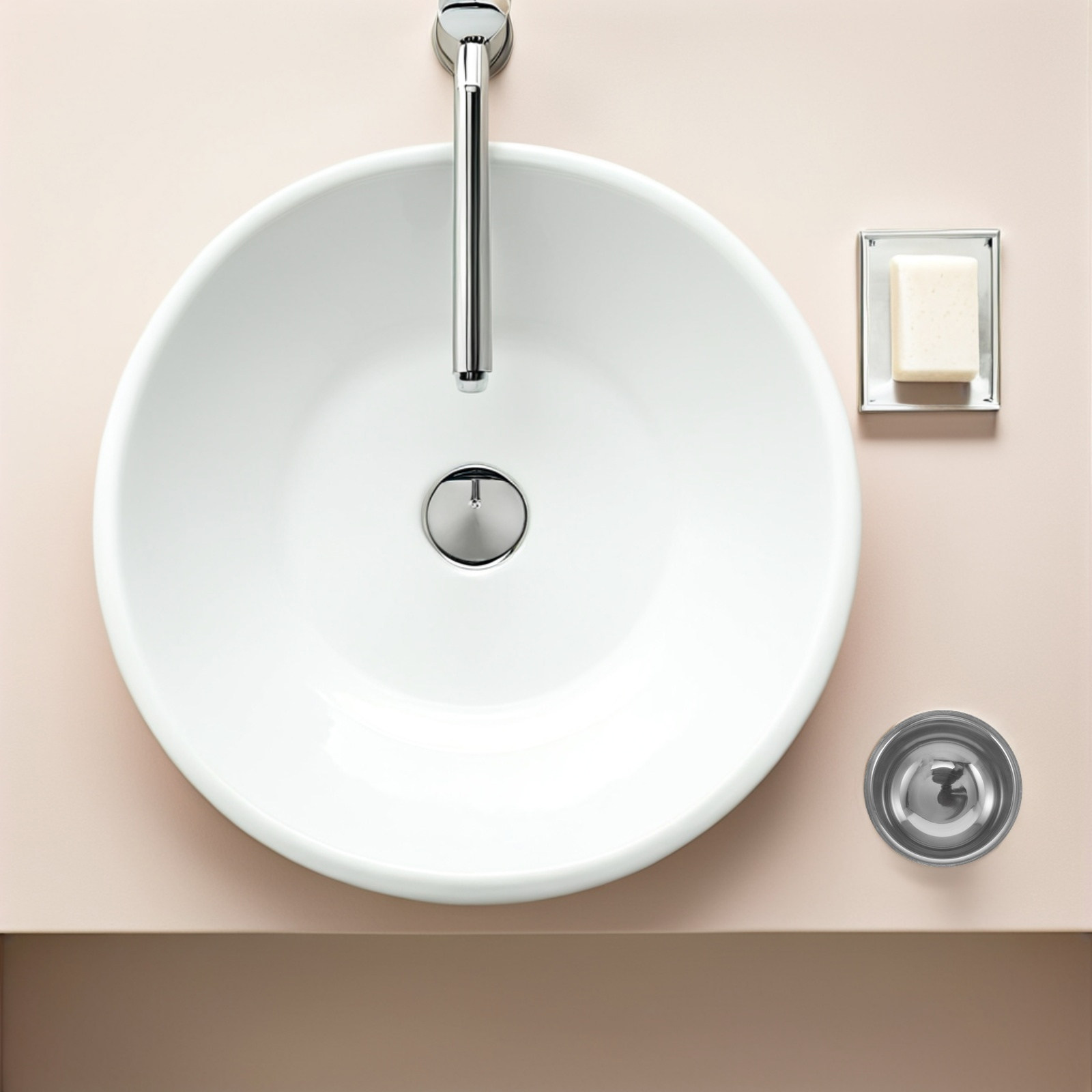 Soap Making Easy - ステンレス製シェービングボウル、二重構造、洗練されたデザイン、お手入れ簡単、シェービングソープホルダー、シェービングカップ、ブラシ用、泡立て用、旅行用