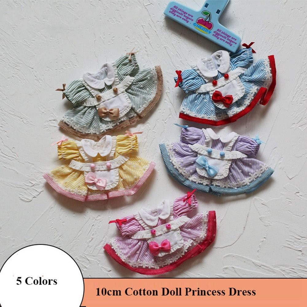 Soap Making Handmade - 高品質手作り人形素敵な服ロリータ 5 色人形服かわいいプリンセスドレス 10 センチメートル綿人形用