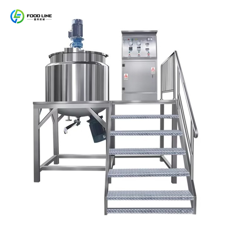Soap Making Machine Price - 多機能1000Lミキシングタンクホモジナイザーマシン、食器用洗剤・シャンプー製造用、お手頃価格