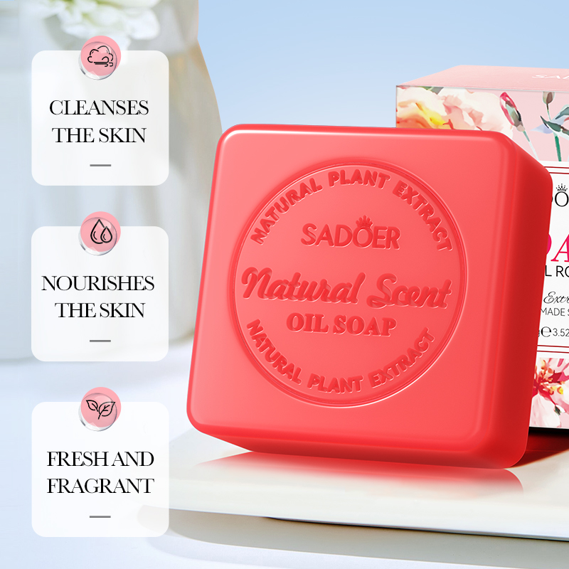 手作り石鹸 天然ハーブローズエッセンシャルオイル石鹸 オイル - Essential Oil Soap のレビューと価格