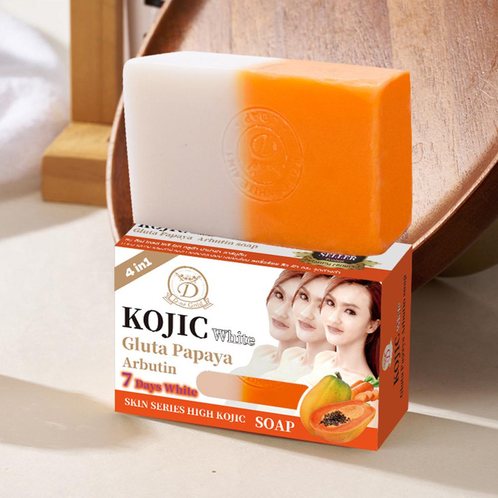 160g パパイヤ コジ酸 エッセンシャルオイル石鹸、ビタミ - Essential Oil Soap のレビューと価格
