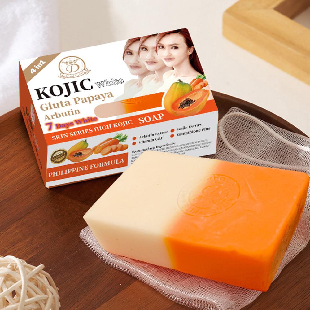 160g パパイヤ コジ酸 エッセンシャルオイル石鹸、ビタミ - Essential Oil Soap のレビューと価格