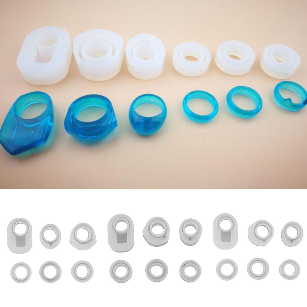 手作りシリコンリング型樹脂鋳造ジュエリーモールド DIYクラ - Soap Making Handmade のレビューと価格