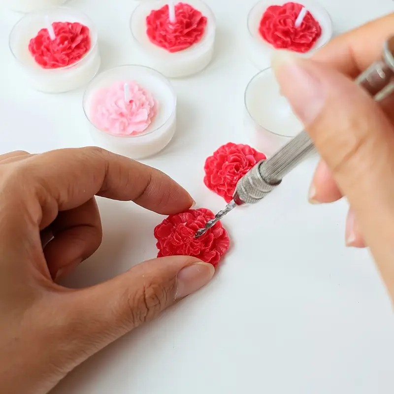 キャンドル作り用パンチツールセット、異なる長さのドリルビット - Soap Making Pot のレビューと価格