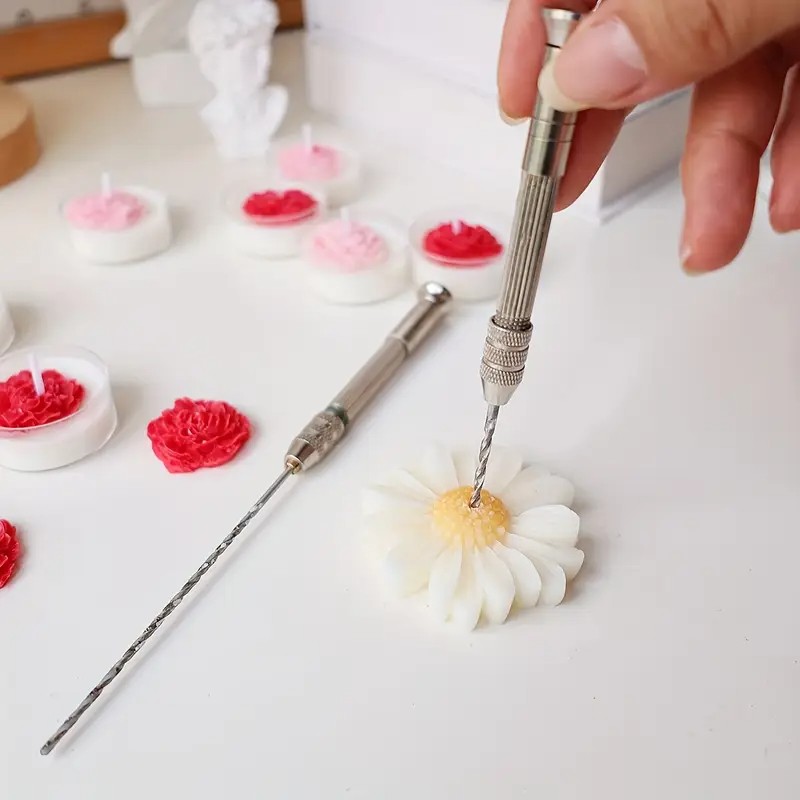 キャンドル作り用パンチツールセット、異なる長さのドリルビット - Soap Making Pot のレビューと価格