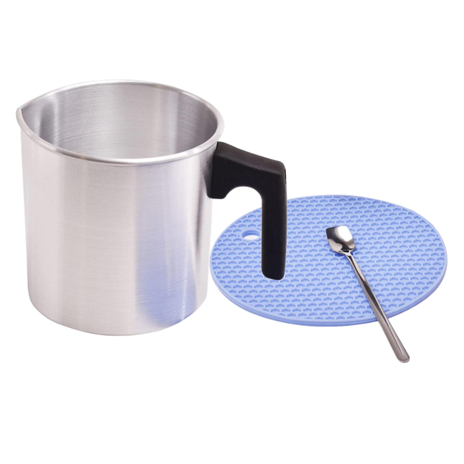 メルティングポアリングポット ダブルボイラー ロングスプーン - Soap Making Pot のレビューと価格