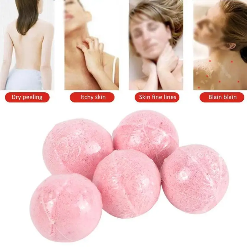 5 個バスソルトボール手作りエッセンシャルオイル保湿バスソル - Essential Oil Soap のレビューと価格
