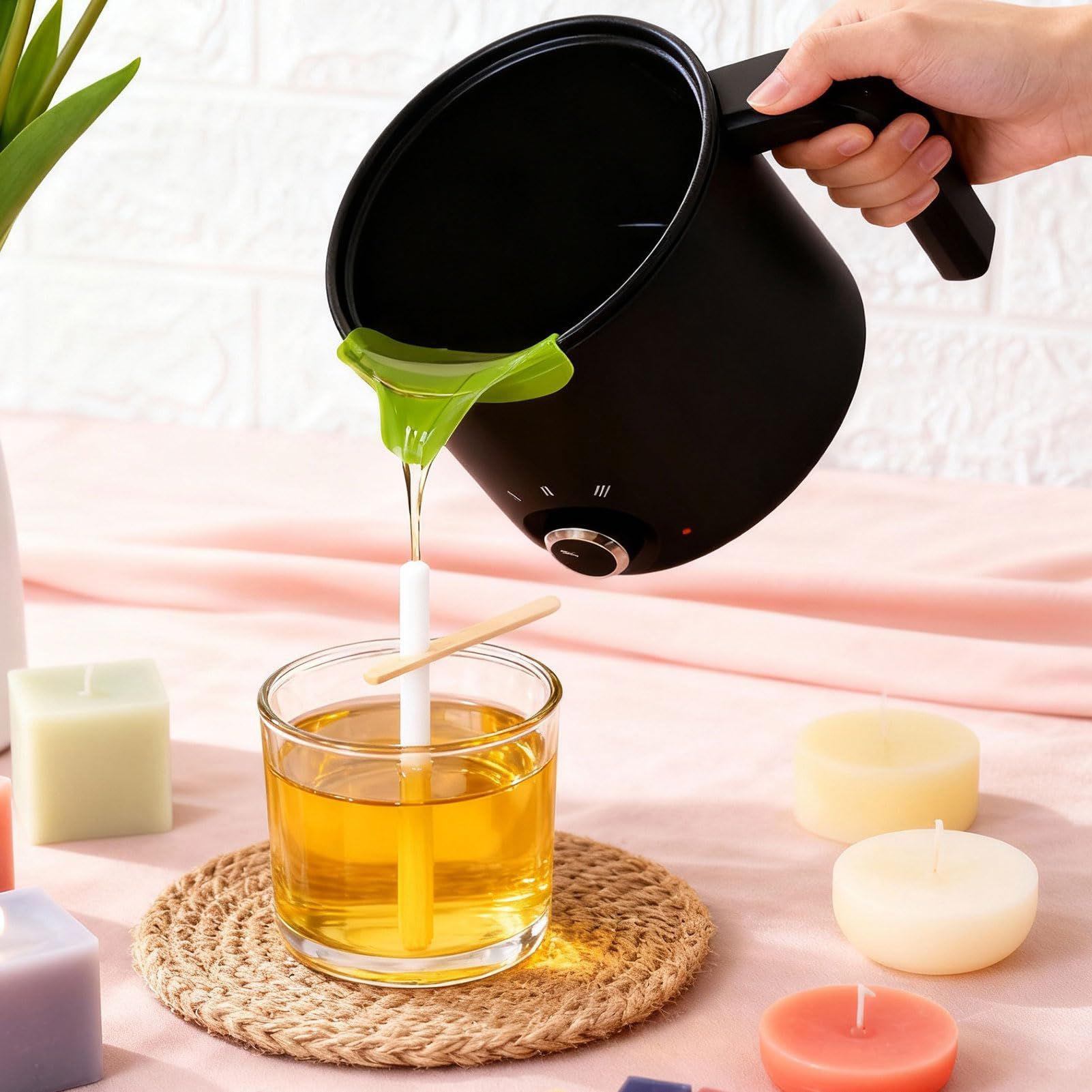キャンドルワックスメルター 1.5L 電気耐熱ピッチャーワッ - Soap Making Pot のレビューと価格