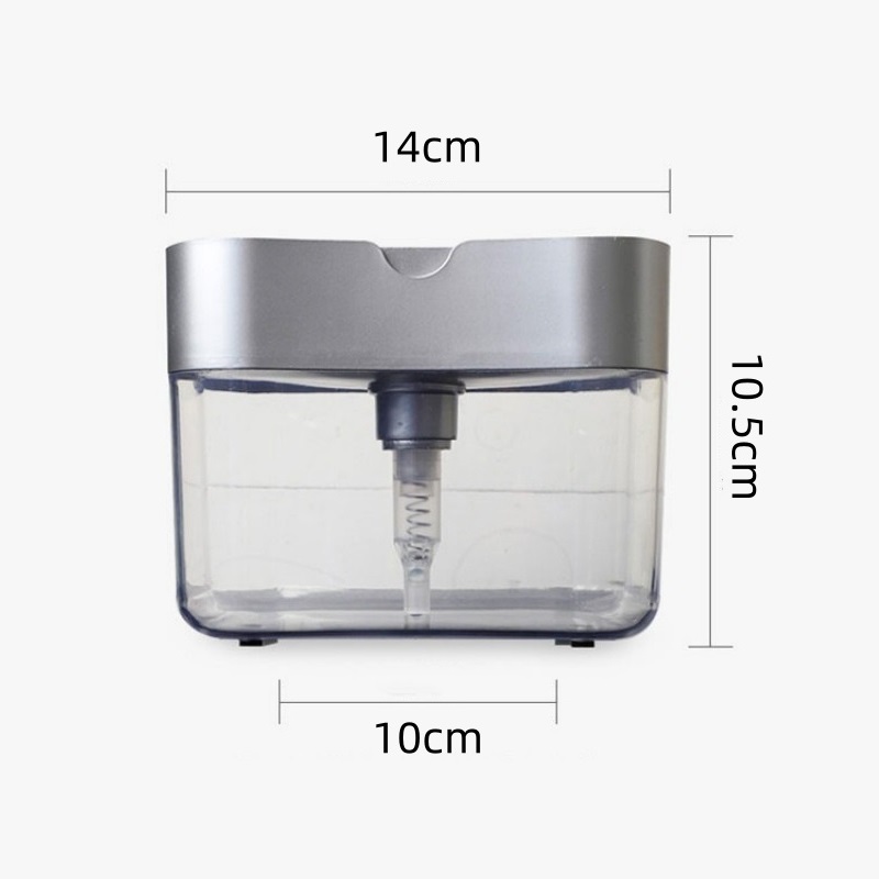 家庭用キッチン2in1プレス式洗剤ボックス、補充簡単、耐久性 - Soap Making Pot のレビューと価格