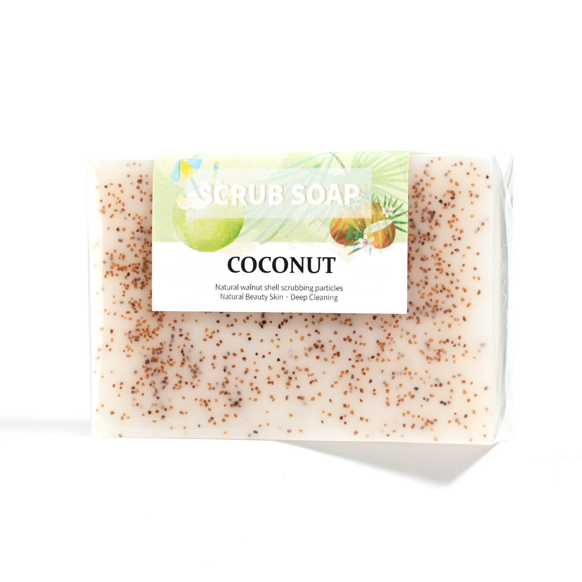 M+ナチュラルココナッツミルク石鹸（フロスト粒子入り）、明る - Soap Making Essential Oils のレビューと価格